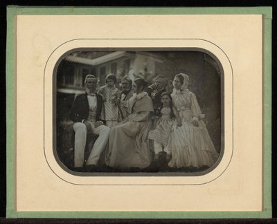 Sieben Mitglieder der Familie Eynard von Jean Gabriel Eynard